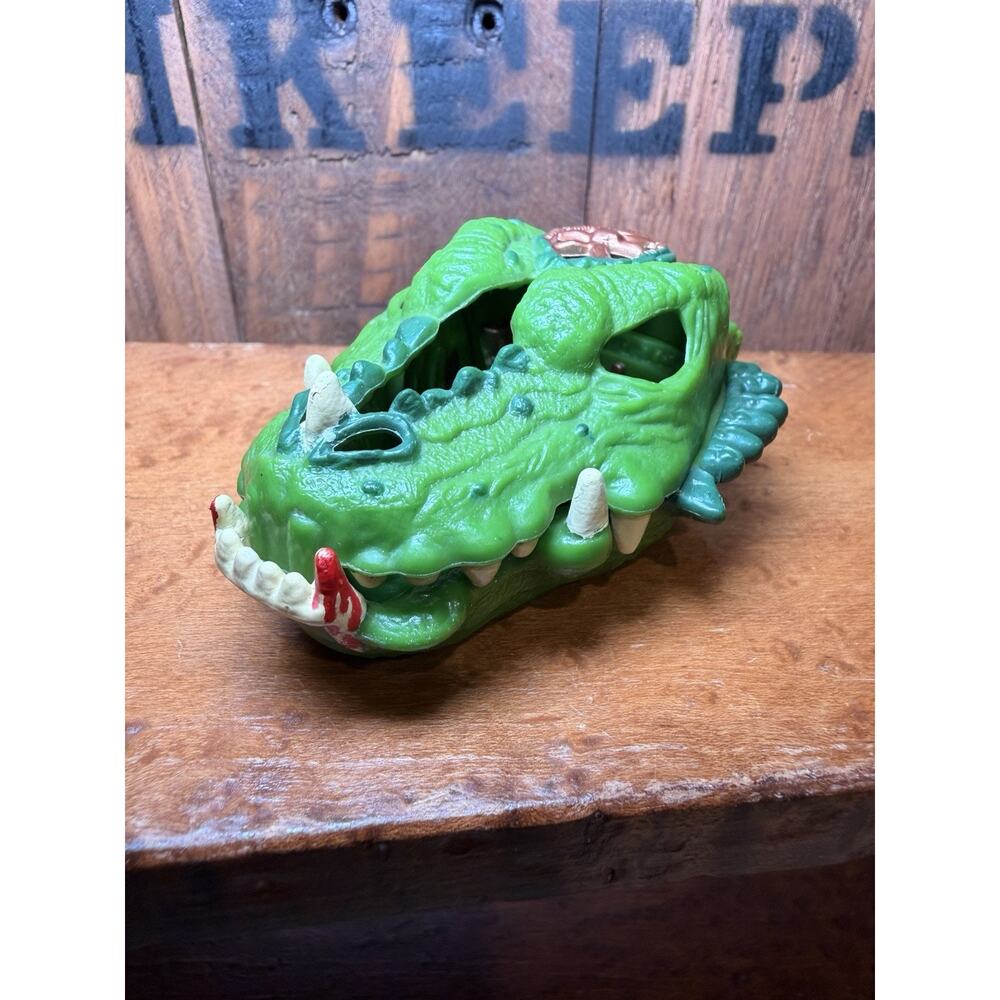 1992 Toys Bluebird Toys Mighty Max Kronosaur Horror Head COMPLETE